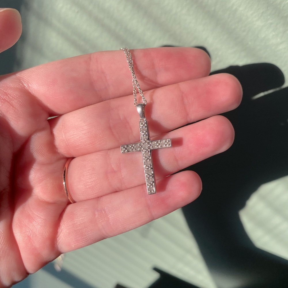 Diamond Cross Necklace